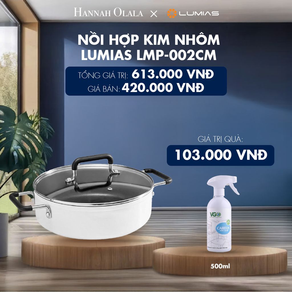  M38_DEAL 7: NỒI HỢP KIM NHÔM LUMIAS LMP-002CM 