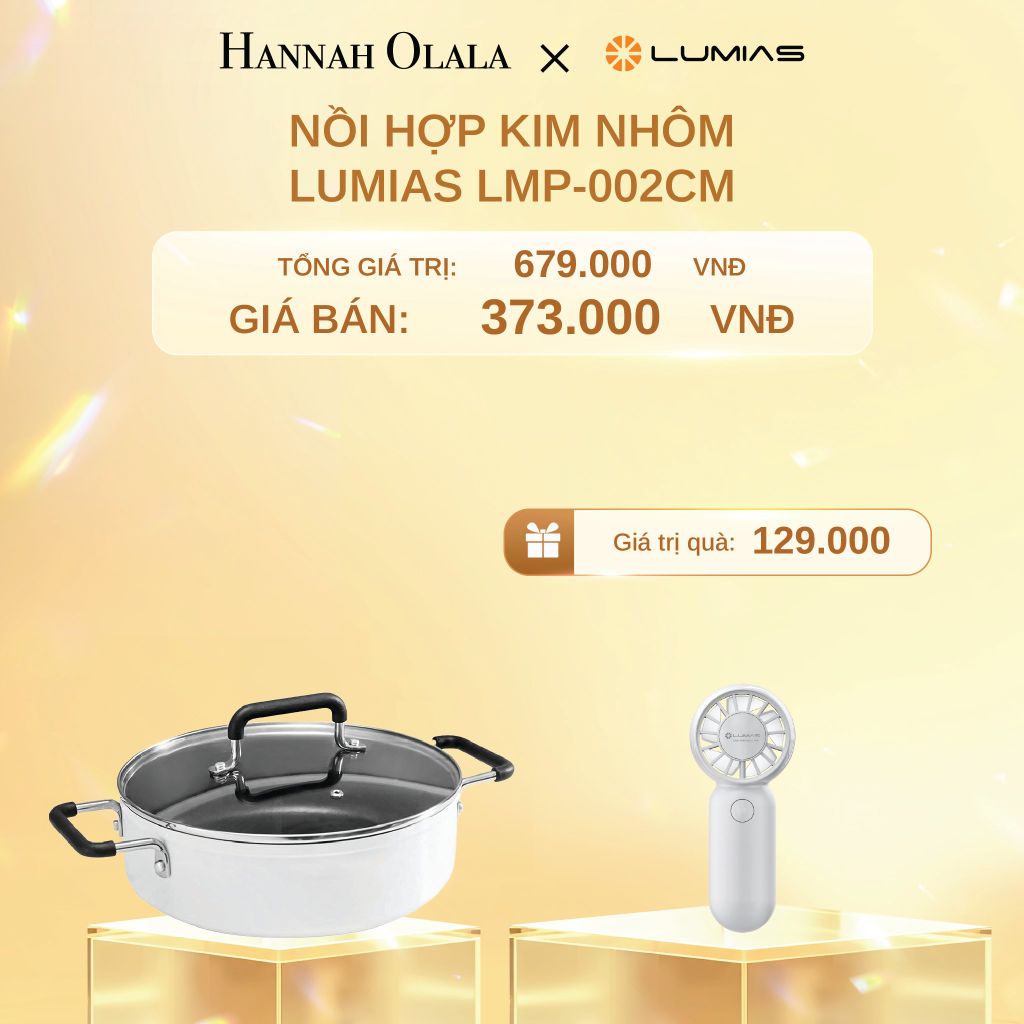  C1470_DEAL 13: NỒI HỢP KIM NHÔM LUMIAS LMP-002CM 