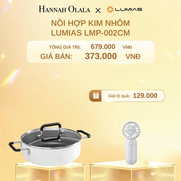  C1470_DEAL 13: NỒI HỢP KIM NHÔM LUMIAS LMP-002CM 