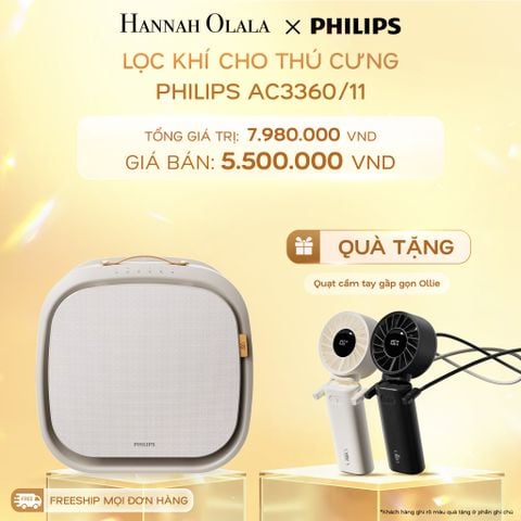  DEAL 05: LỌC KHÍ CHO THÚ CƯNG PHILIPS AC3360/11 