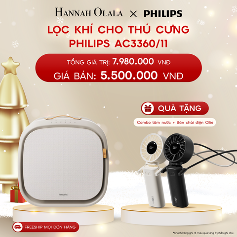  A488_DEAL 3: LỌC KHÍ CHO THÚ CƯNG PHILIPS AC3360/11 