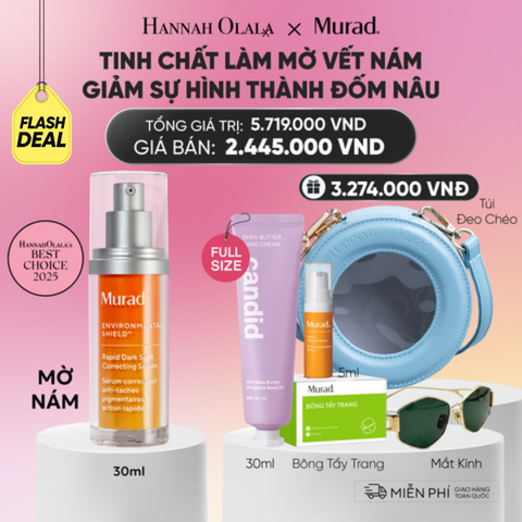  TINH CHẤT LÀM MỜ VẾT NÁM VÀ GIẢM SỰ HÌNH THÀNH ĐỐM NÂU 30ML - DEAL 1:_ A966 