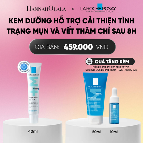  KEM DƯỠNG HỖ TRỢ CẢI THIỆN TÌNH TRẠNG MỤN VÀ VẾT THÂM EFFACLAR DUO+ M CHỈ SAU 8H 40ML DEAL 5:_ A1312 