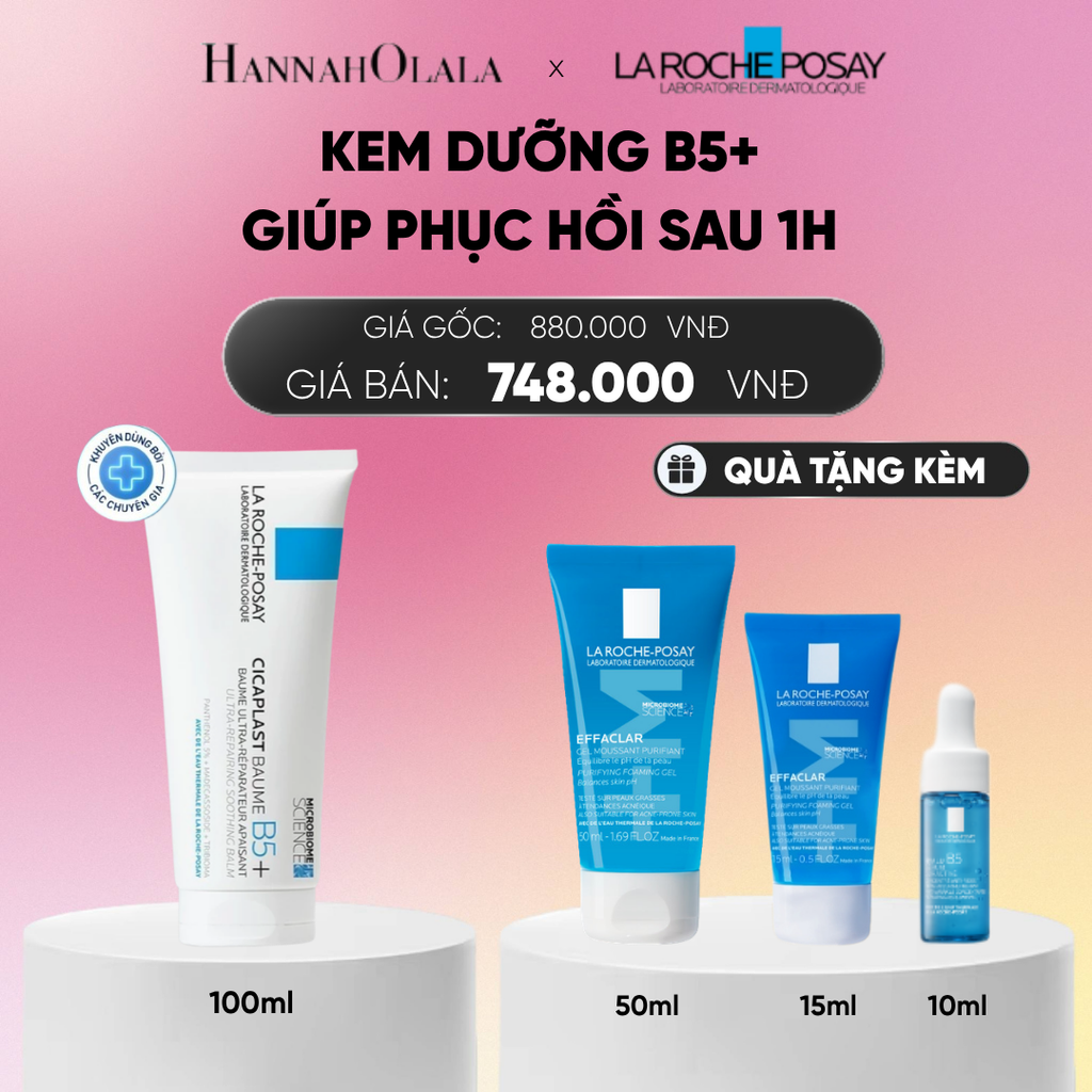  KEM DƯỠNG CICAPLAST BAUME B5+ GIÚP PHỤC HỒI SAU 1H 100ML DEAL 6:_A1314 