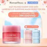  M120_DEAL 2: MẶT NẠ NGỦ DÀNH CHO MÔI LANEIGE LIP SLEEPING MASK 20G (CHỌN MÙI HƯƠNG) 