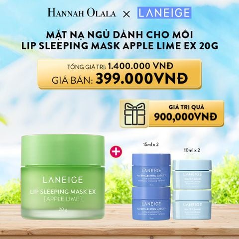  D6_DEAL 2: MUA 1 MẶT NẠ NGỦ DÀNH CHO MÔI LANEIGE LIP SLEEPING MASK HƯƠNG (CHỌN HƯƠNG) EX 20G 