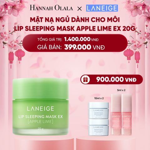  DEAL 14: MẶT NẠ NGỦ DÀNH CHO MÔI LANEIGE LIP SLEEPING MASK 20G (CHỌN MÙI HƯƠNG) 