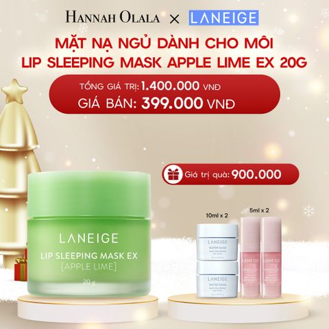  A616_DEAL 14: MẶT NẠ NGỦ DÀNH CHO MÔI LANEIGE LIP SLEEPING MASK 20G (CHỌN MÙI HƯƠNG) 