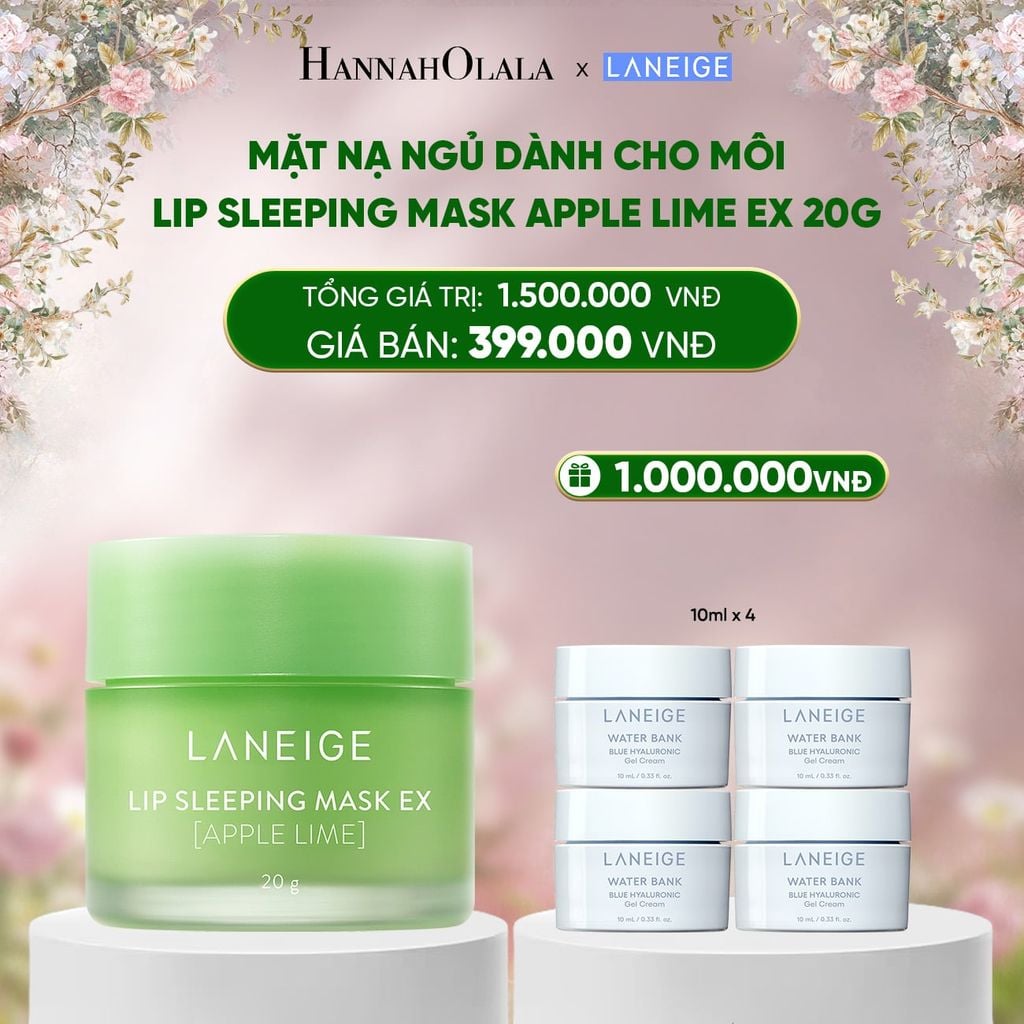  DEAL 1: MẶT NẠ NGỦ DÀNH CHO MÔI LANEIGE LIP SLEEPING MASK 20G (CHỌN MÙI HƯƠNG) 