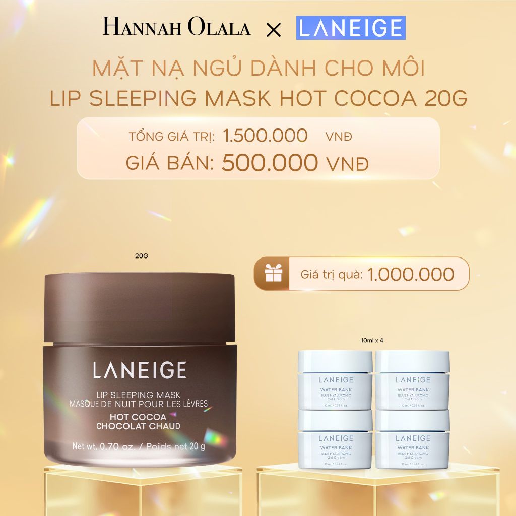  DEAL 2: MỚI - MẶT NẠ NGỦ DÀNH CHO MÔI LANEIGE LIP SLEEPING MASK 20G (Limited Version) 