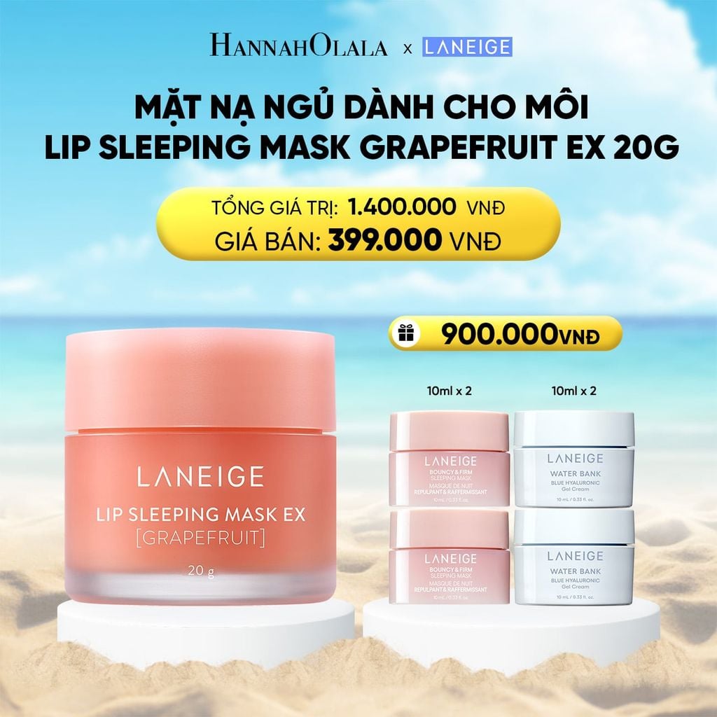  A958_DEAL 1: MẶT NẠ NGỦ DÀNH CHO MÔI LANEIGE LIP SLEEPING MASK 20G (CHỌN MÙI HƯƠNG) 