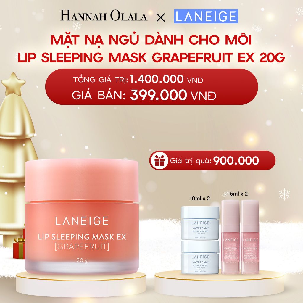  A616_DEAL 14: MẶT NẠ NGỦ DÀNH CHO MÔI LANEIGE LIP SLEEPING MASK 20G (CHỌN MÙI HƯƠNG) 