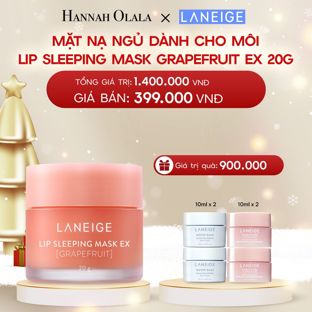  A616_DEAL 14: MẶT NẠ NGỦ DÀNH CHO MÔI LANEIGE LIP SLEEPING MASK 20G (CHỌN MÙI HƯƠNG) 