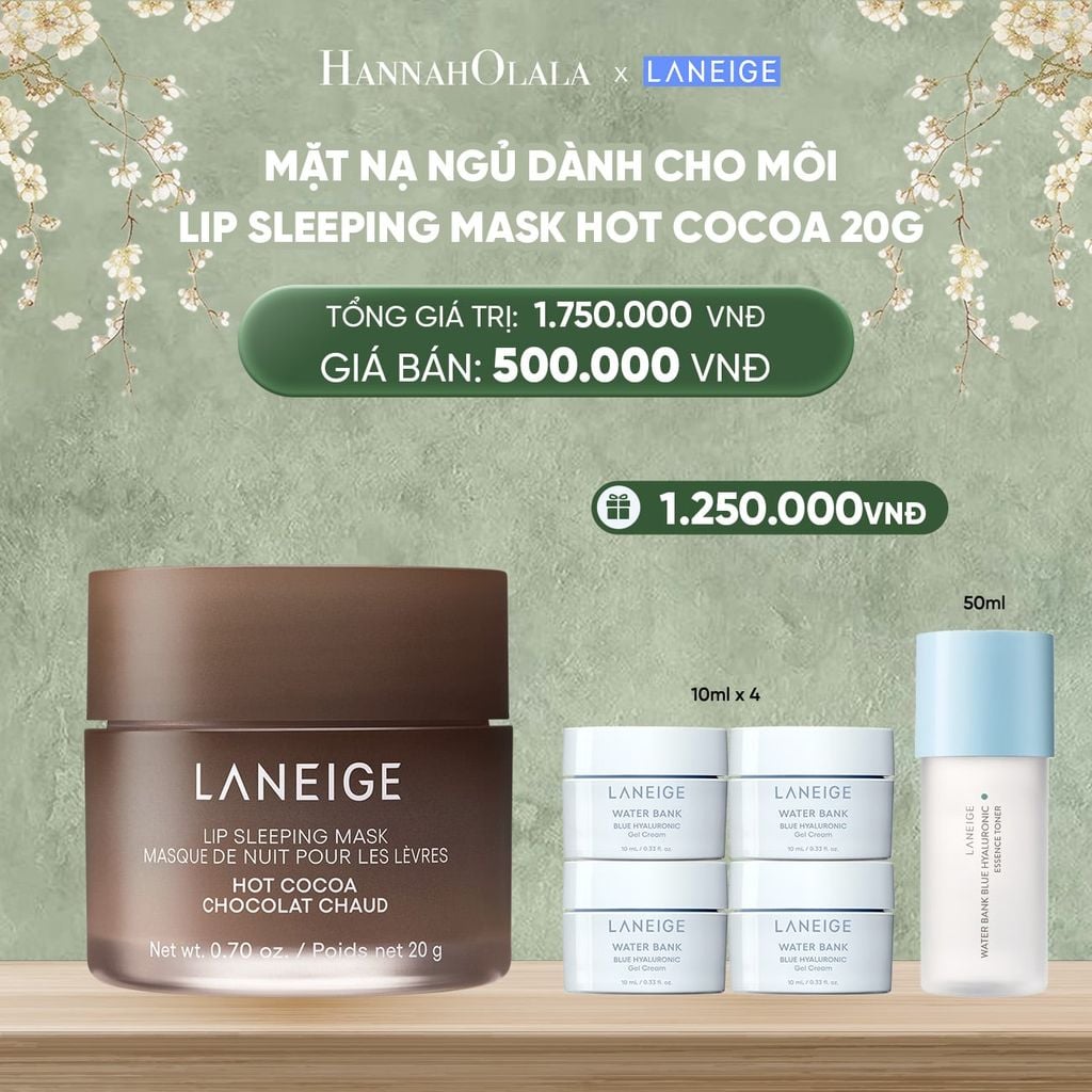  DEAL 2: MỚI - MẶT NẠ NGỦ DÀNH CHO MÔI LANEIGE LIP SLEEPING MASK 20G (Limited Version) 