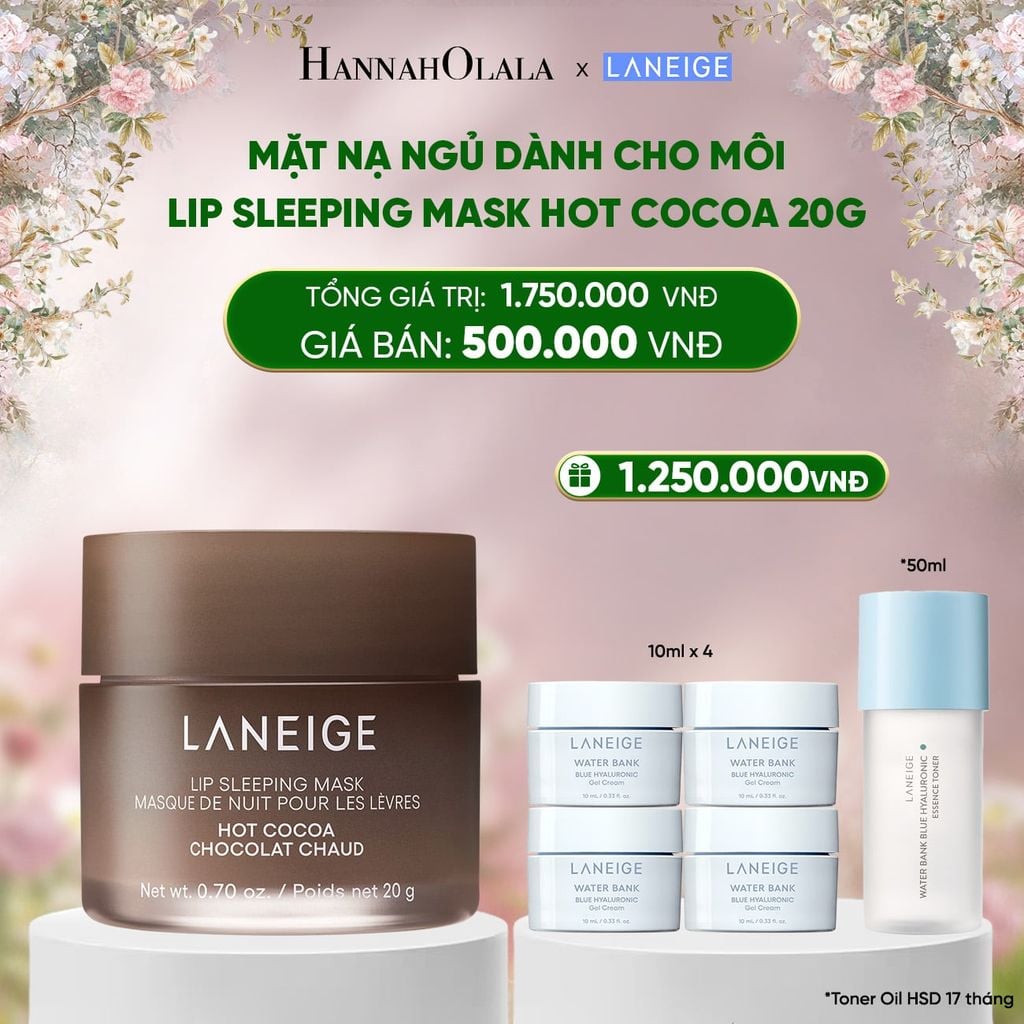  E959_DEAL 2: MỚI - MẶT NẠ NGỦ DÀNH CHO MÔI LANEIGE LIP SLEEPING MASK 20G (LIMITED VERSION) 