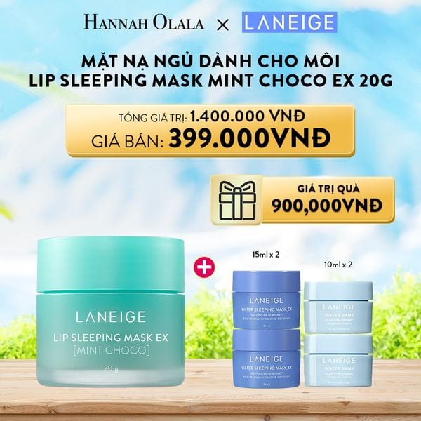  D6_DEAL 2: MUA 1 MẶT NẠ NGỦ DÀNH CHO MÔI LANEIGE LIP SLEEPING MASK HƯƠNG (CHỌN HƯƠNG) EX 20G 