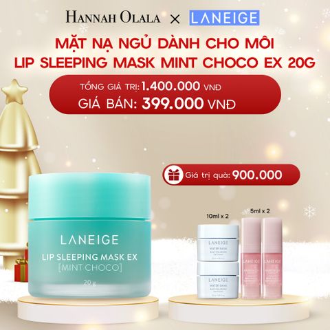 A616_DEAL 14: MẶT NẠ NGỦ DÀNH CHO MÔI LANEIGE LIP SLEEPING MASK 20G (CHỌN MÙI HƯƠNG) 