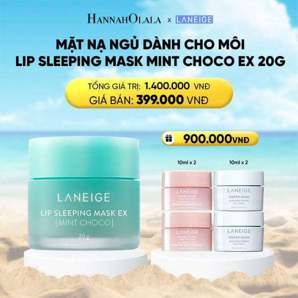  MẶT NẠ NGỦ DÀNH CHO MÔI LANEIGE LIP SLEEPING MASK 20G (CHỌN MÙI HƯƠNG) 