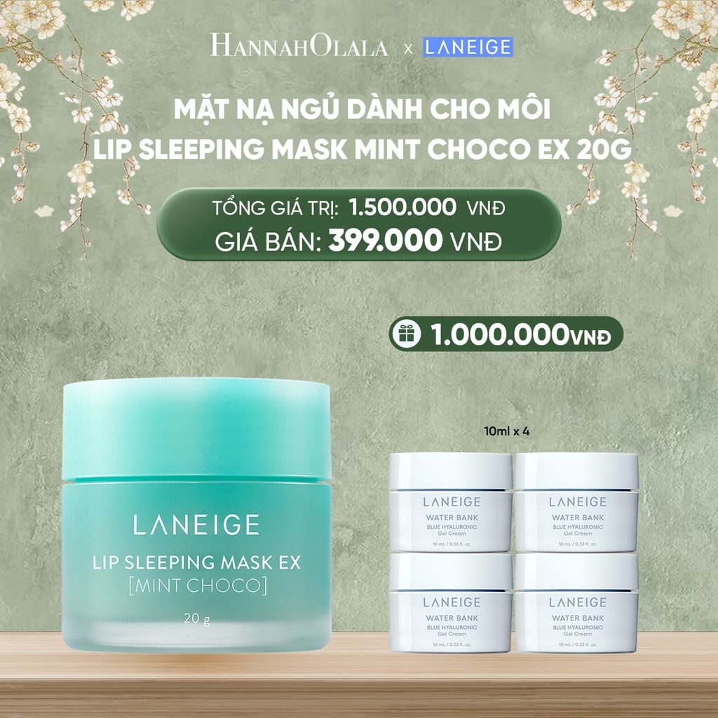  DEAL 1: MẶT NẠ NGỦ DÀNH CHO MÔI LANEIGE LIP SLEEPING MASK 20G (CHỌN MÙI HƯƠNG) 
