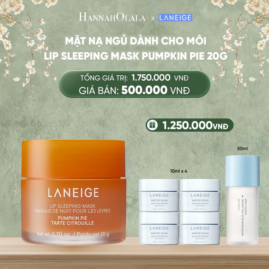 DEAL 2: MỚI - MẶT NẠ NGỦ DÀNH CHO MÔI LANEIGE LIP SLEEPING MASK 20G (Limited Version) 