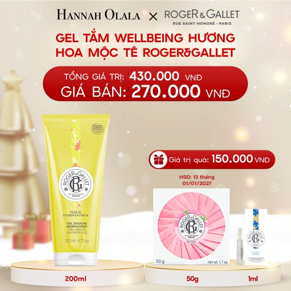  DEAL 1: GEL TẮM 200ML ROGER&GALLET 