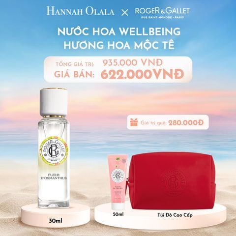  C3_DEAL 1: NƯỚC HOA WELLBEING ROGER&GALLET 30ML 