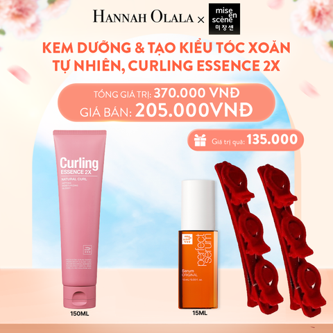  A560_DEAL 4: KEM DƯỠNG TẠO KIỂU TÓC XOĂN BỒNG BỀNH, TỰ NHIÊN MISE EN SCÈNE CURLING ESSENCE 