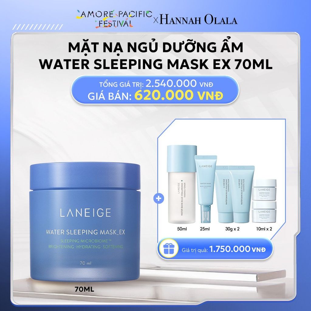  DEAL 1: MẶT NẠ NGỦ DƯỠNG ẨM LANEIGE WATER SLEEPING MASK EX 70ML 