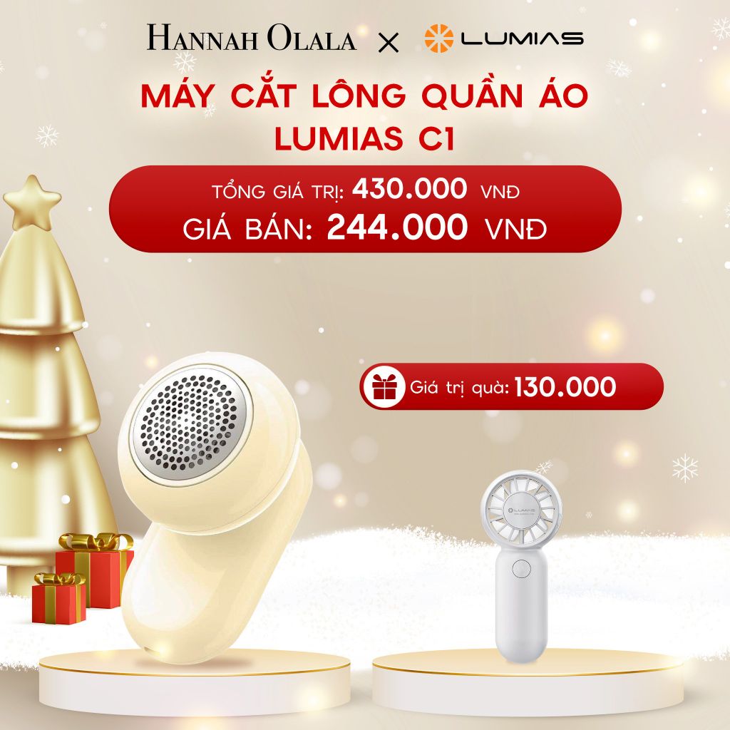  A108_DEAL 6: MÁY CẮT LÔNG QUẦN ÁO LUMIAS C1 