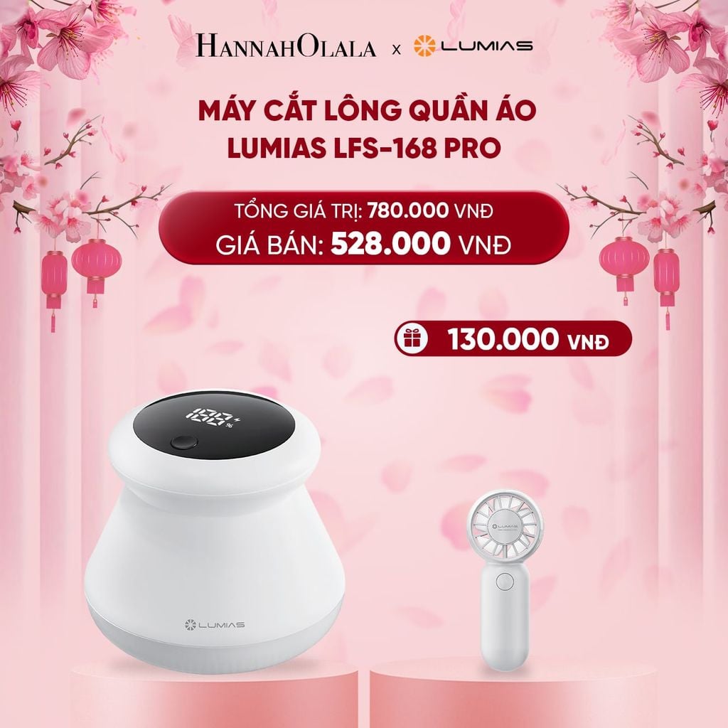  DEAL 4: MÁY CẮT LÔNG QUẦN ÁO LUMIAS LFS-168 PRO 