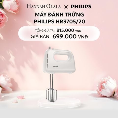  E77: DEAL 23: MÁY ĐÁNH TRỨNG PHILIPS HR3705/20 