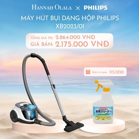  C769_DEAL 7: MÁY HÚT BỤI DẠNG HỘP PHILIPS XB2023/01 
