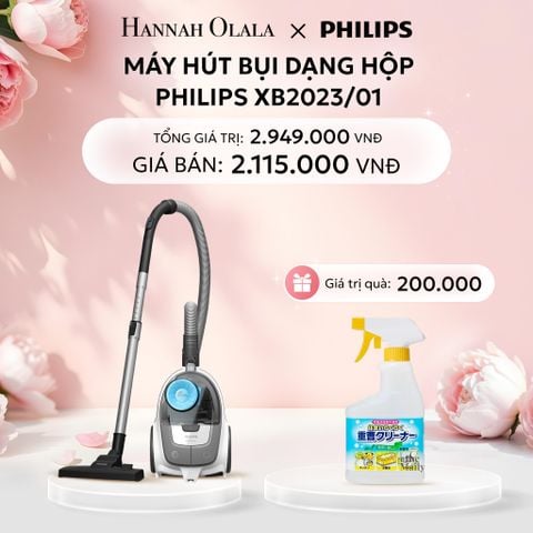  E85: DEAL 9: MÁY HÚT BỤI DẠNG HỘP PHILIPS XB2023/01 