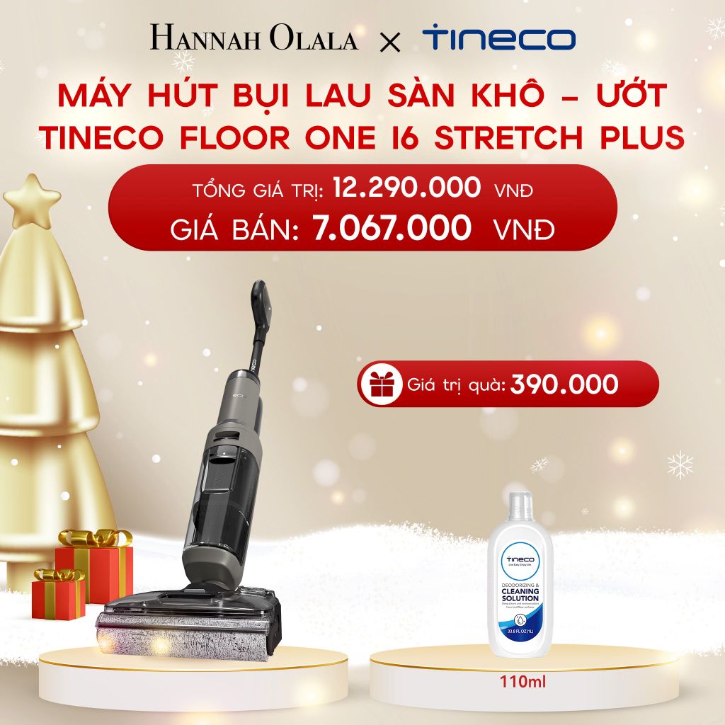  DEAL 1: MÁY HÚT BỤI LAU SÀN KHÔ – ƯỚT TINECO FLOOR ONE I6 STRETCH PLUS 
