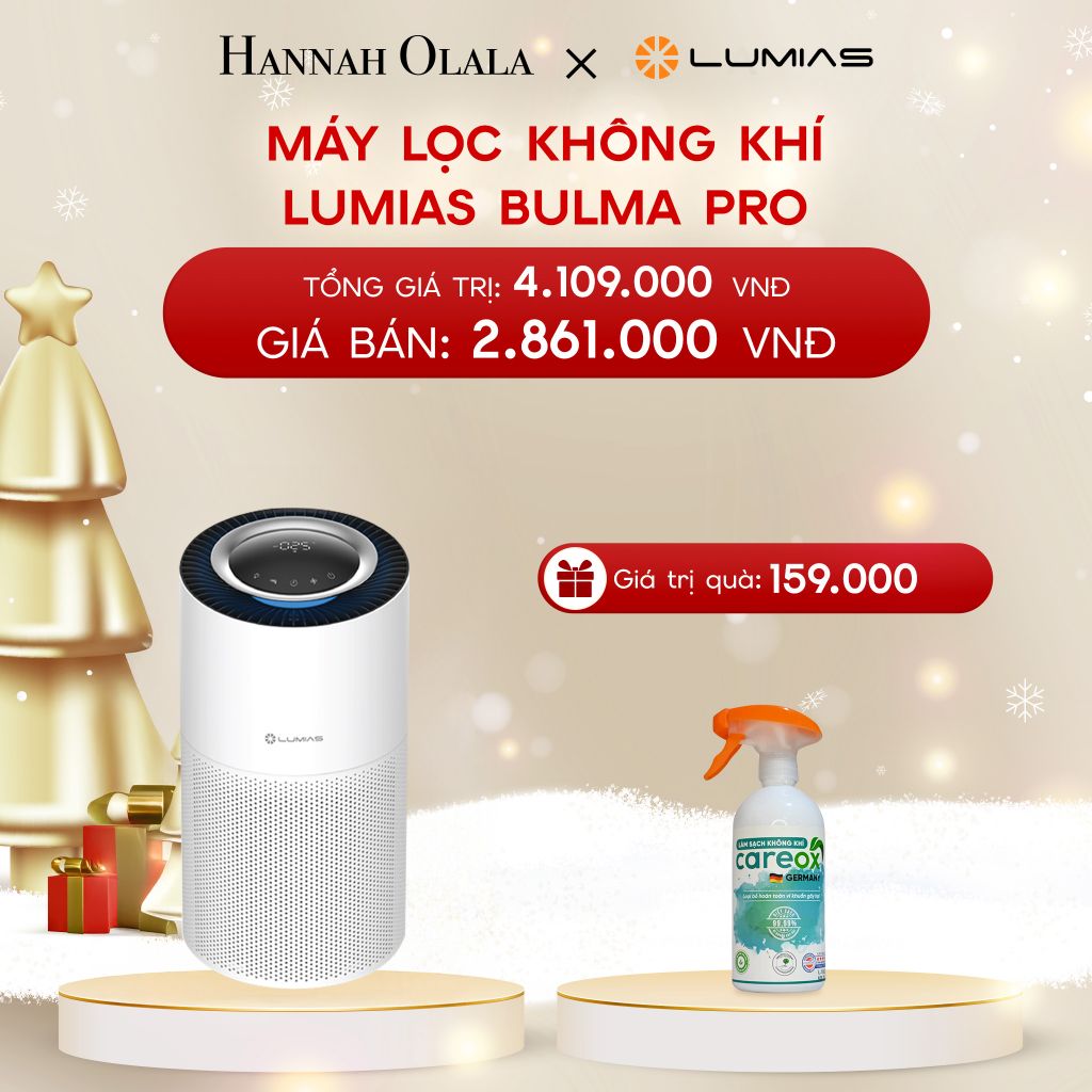  A81_DEAL 16: MÁY LỌC KHÔNG KHÍ LUMIAS BULMA PRO 