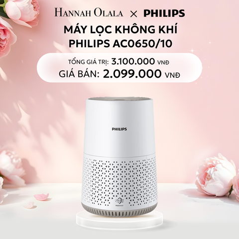  E73: DEAL 2: MÁY LỌC KHÔNG KHÍ PHILIPS AC0650/10 