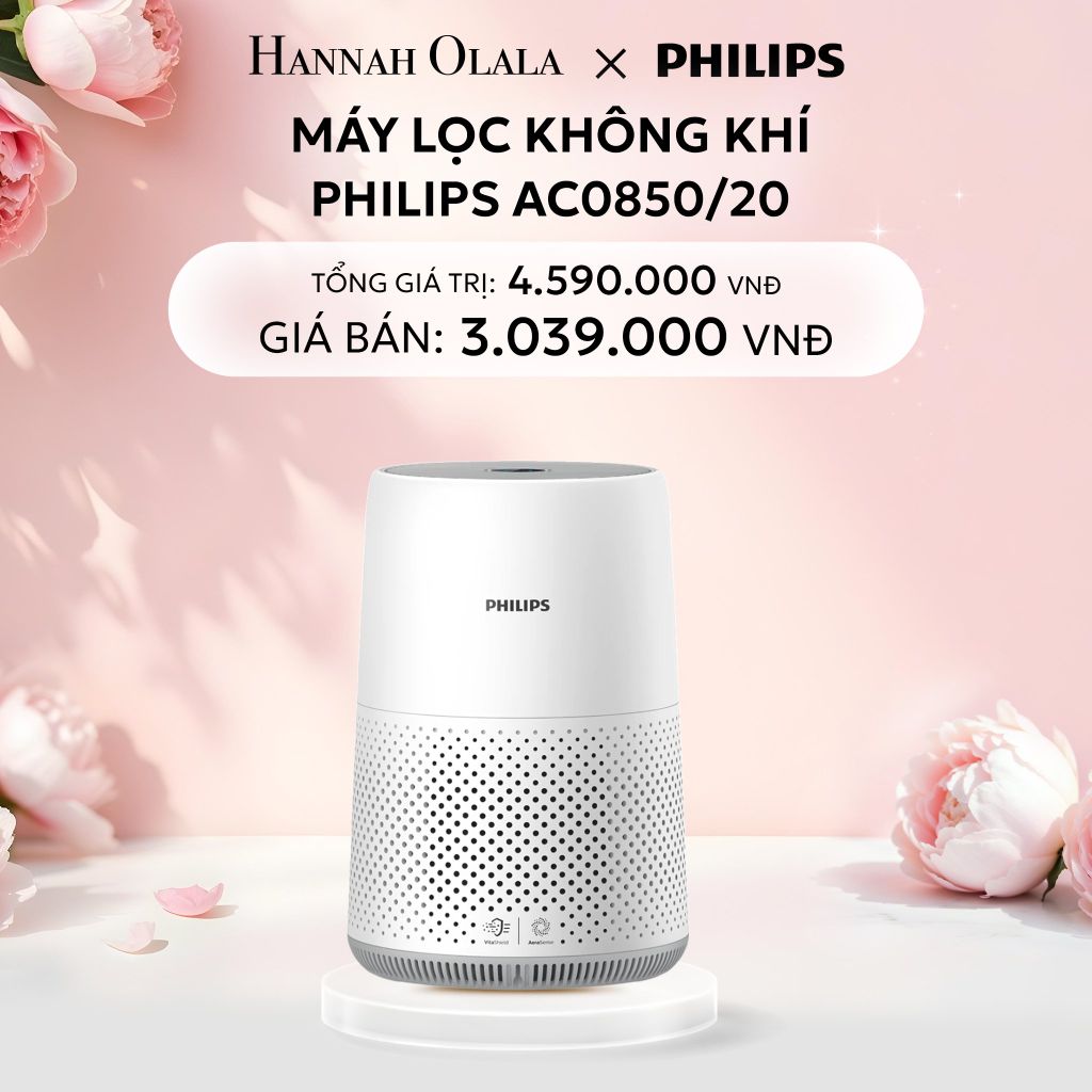  E79: DEAL 3: MÁY LỌC KHÔNG KHÍ PHILIPS AC0850/20 