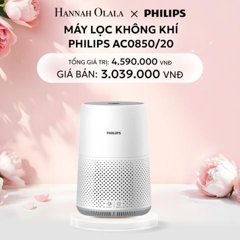  E79: DEAL 3: MÁY LỌC KHÔNG KHÍ PHILIPS AC0850/20 