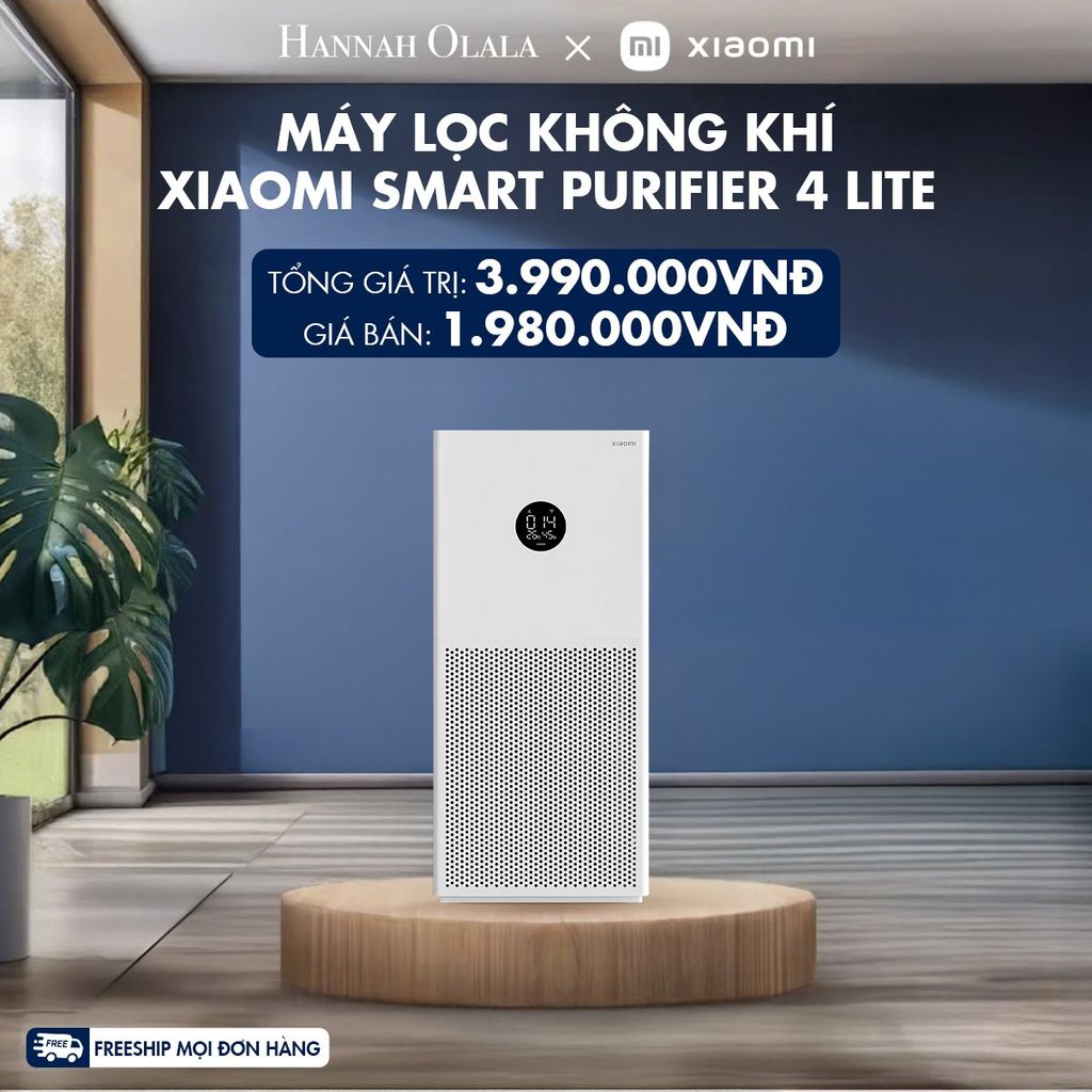  M172_DEAL 2: MÁY LỌC KHÔNG KHÍ XIAOMI SMART PURIFIER 4 LITE 