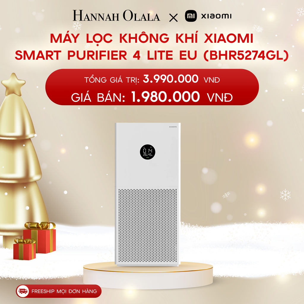  A1_DEAL 2: MÁY LỌC KHÔNG KHÍ XIAOMI SMART PURIFIER 4 LITE EU (BHR5274GL) 