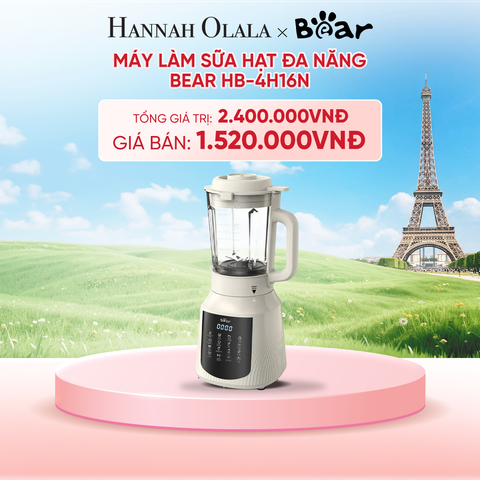  MÁY LÀM SỮA HẠT ĐA NĂNG BEAR HB-4H16N - B113 