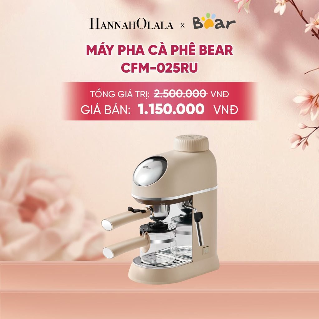  MÁY PHA CÀ PHÊ BEAR CFM-025RU - A714 