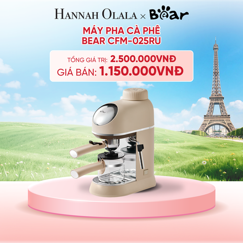  MÁY PHA CÀ PHÊ BEAR CFM-025RU - B120 