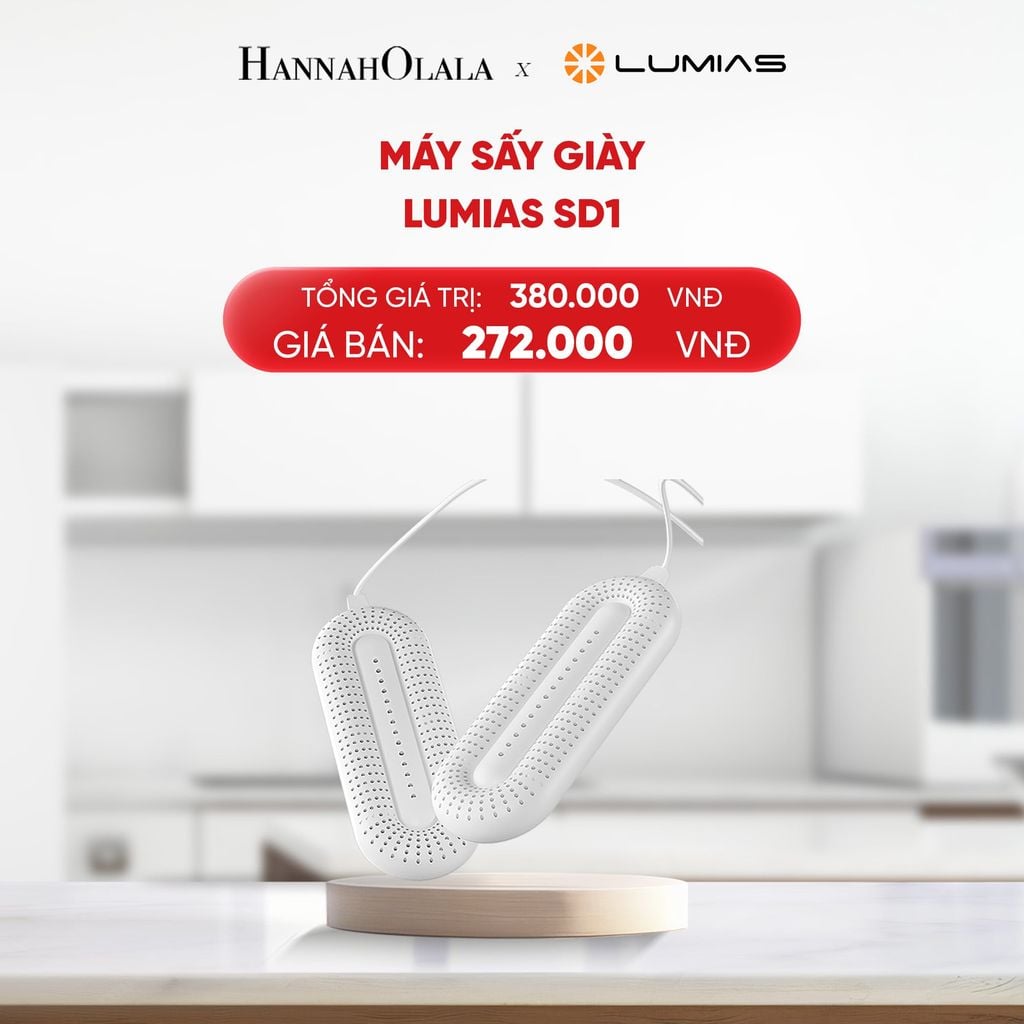  B39_DEAL 1: MÁY SẤY GIÀY LUMIAS SD1 
