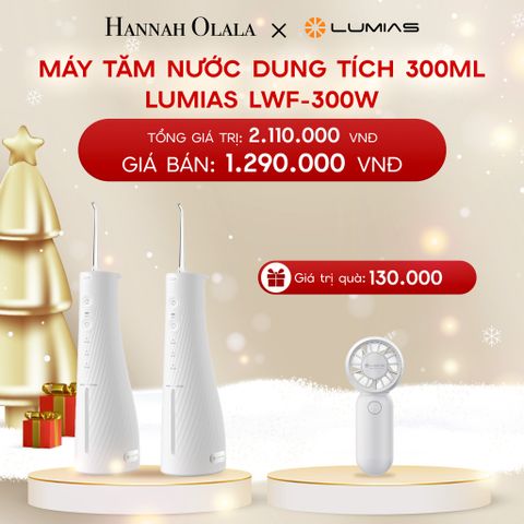  DEAL 22: MÁY TĂM NƯỚC DUNG TÍCH 300ML LUMIAS LWF-300W 