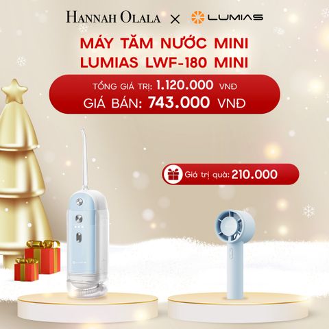  A86_DEAL 20: MÁY TĂM NƯỚC MINI LUMIAS LWF-180 MINI 