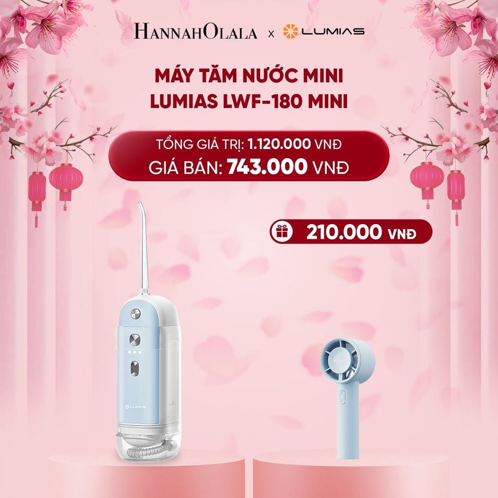  DEAL 27: MÁY TĂM NƯỚC MINI LUMIAS LWF-180 MINI 