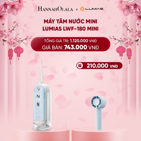  DEAL 27: MÁY TĂM NƯỚC MINI LUMIAS LWF-180 MINI 