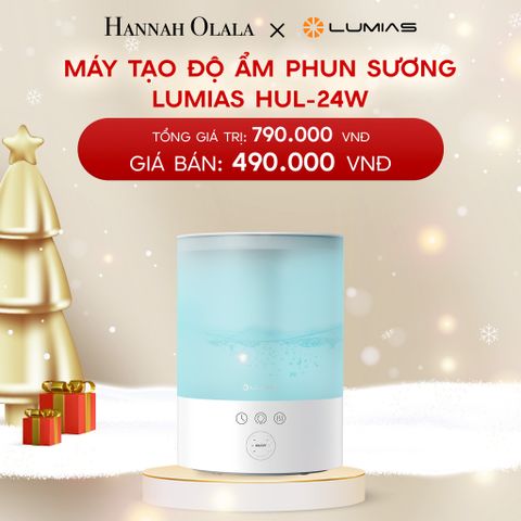  A104_DEAL 41: MÁY TẠO ĐỘ ẨM PHUN SƯƠNG LUMIAS HUL-24W 