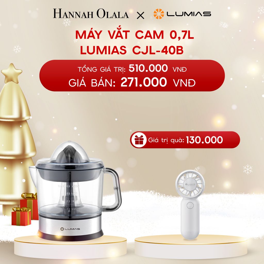  A70_DEAL 12: MÁY VẮT CAM 0,7L LUMIAS CJL-40B 